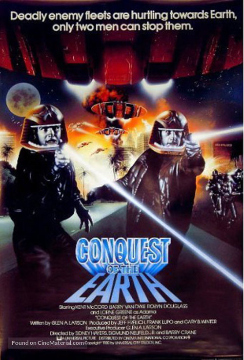 Conquest of the Earth - British Movie Poster