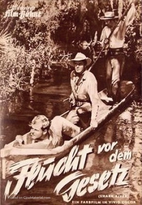 Shark River - German poster