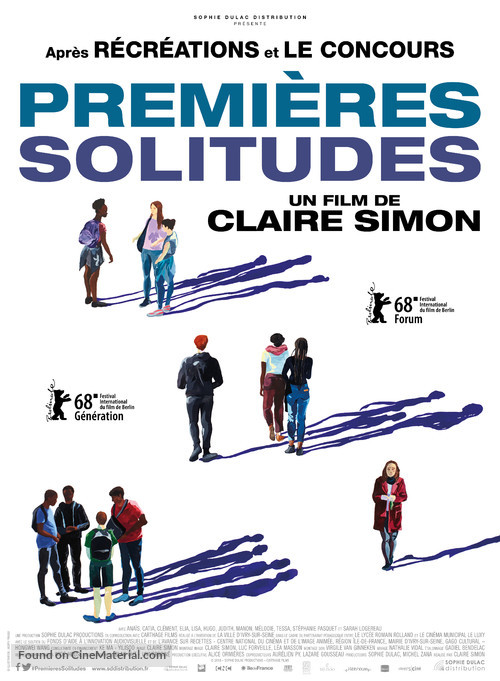 Premi&egrave;res solitudes - French Movie Poster