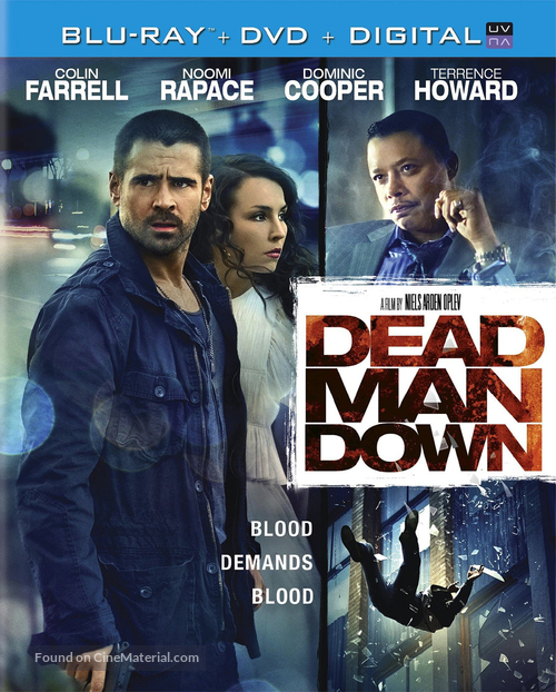 Dead Man Down - Blu-Ray movie cover