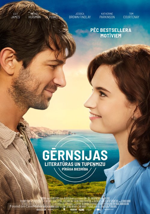 The Guernsey Literary and Potato Peel Pie Society - Latvian Movie Poster