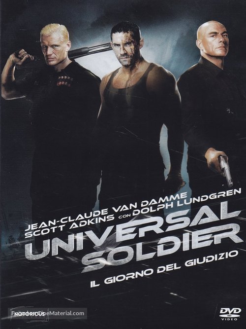Universal Soldier: Day of Reckoning - Italian DVD movie cover