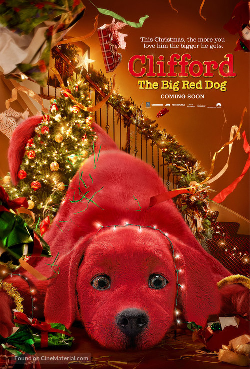 Clifford the Big Red Dog - British Movie Poster