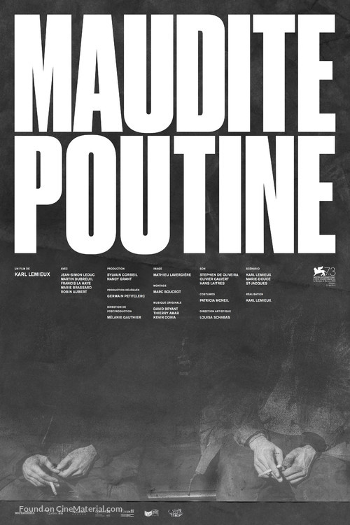 Maudite Poutine - Canadian Movie Poster