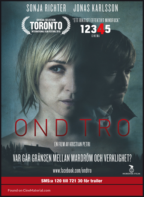Ond tro - Swedish Movie Poster