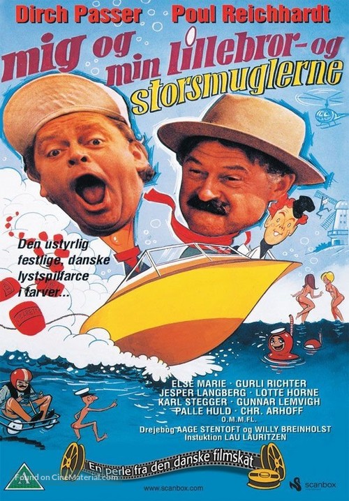 Mig og min lillebror og storsmuglerne - Danish DVD movie cover