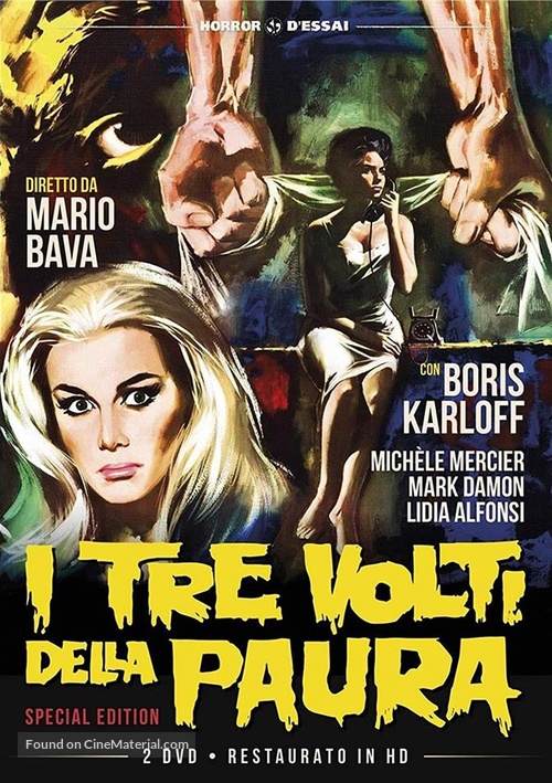 I tre volti della paura - Italian DVD movie cover