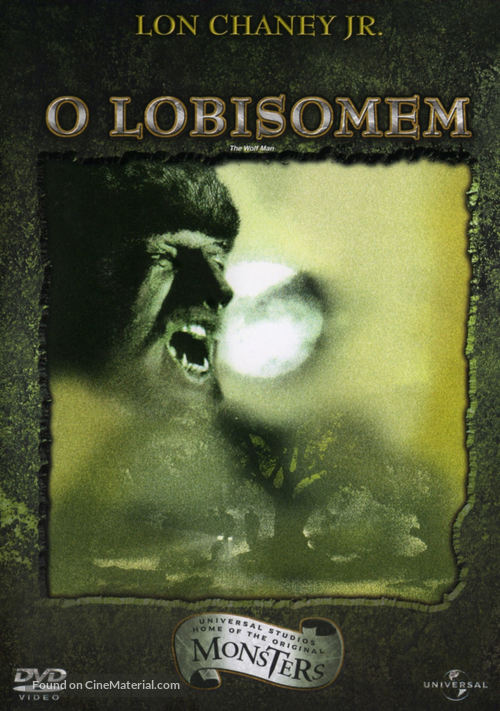 The Wolf Man - Brazilian DVD movie cover
