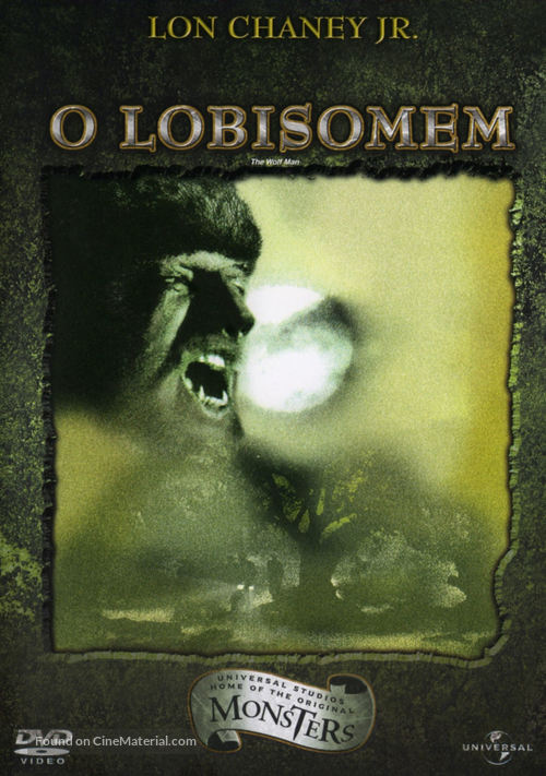 The Wolf Man - Brazilian DVD movie cover