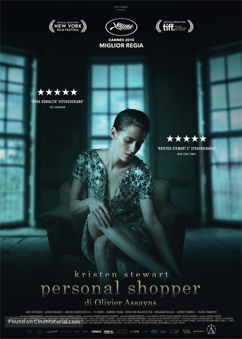 Personal Shopper - Italian Movie Poster
