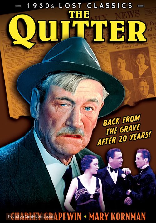 The Quitter - DVD movie cover