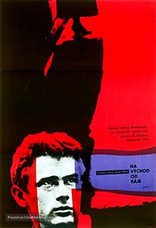 East of Eden - Czech Movie Poster