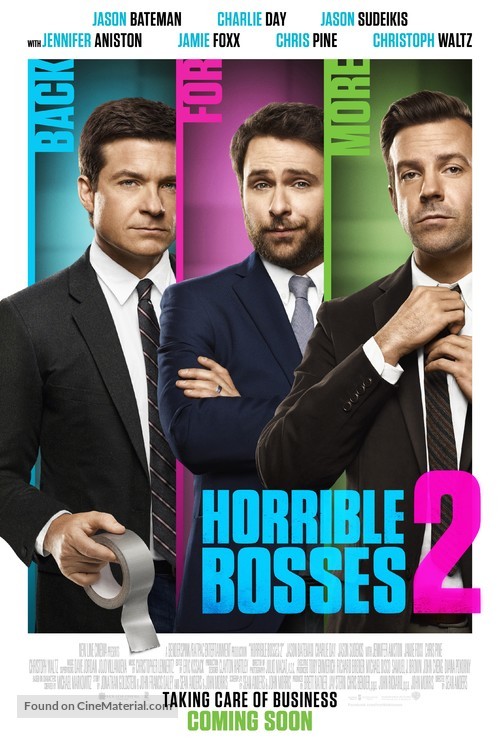 Horrible Bosses 2 - Movie Poster