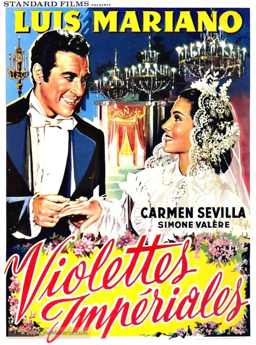 Violetas imperiales - Belgian Movie Poster