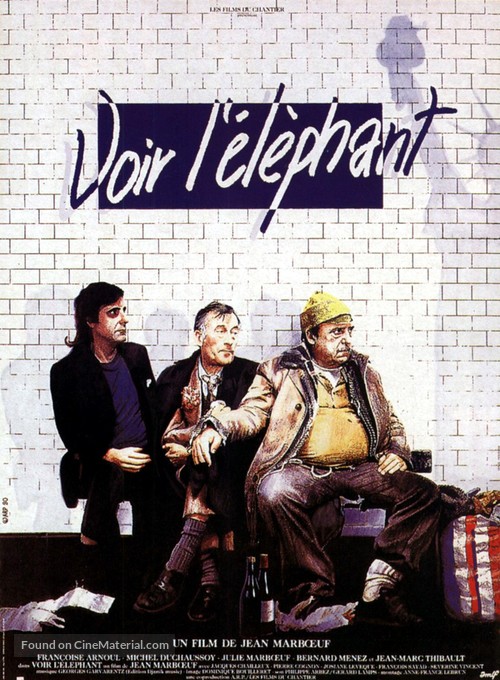 Voir l&#039;&eacute;l&eacute;phant - French Movie Poster