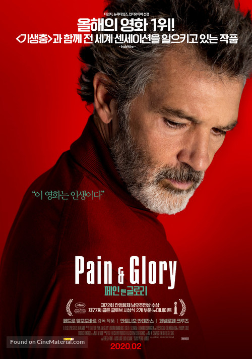 Dolor y gloria - South Korean Movie Poster