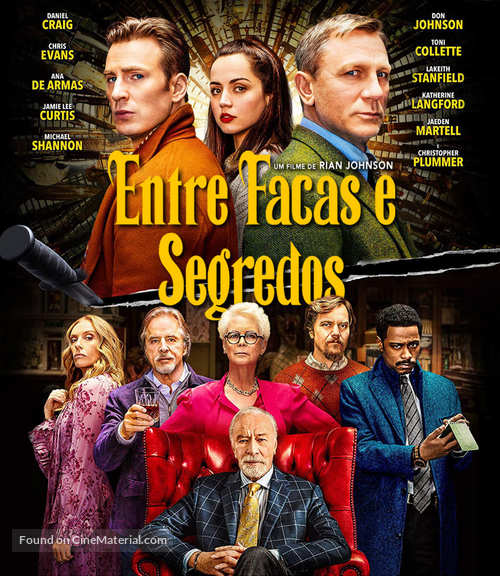 Knives Out - Brazilian Movie Cover