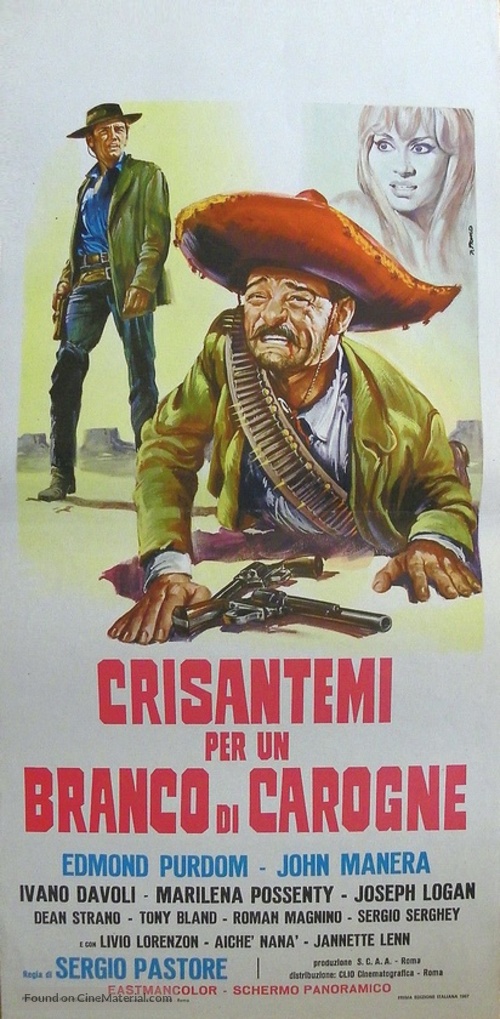 Crisantemi per un branco di carogne - Italian Movie Poster