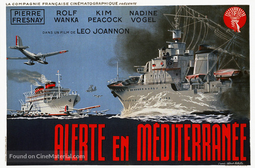 Alerte en M&eacute;diterran&eacute;e - French Movie Poster