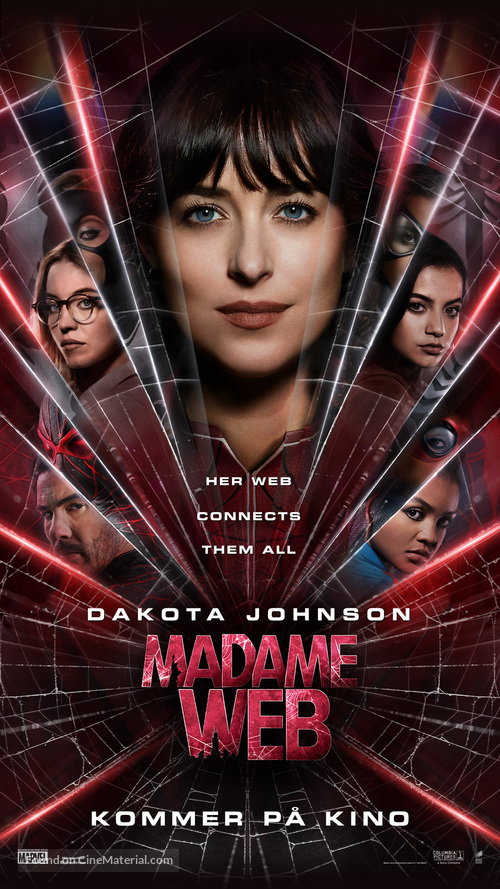 Madame Web - Norwegian Movie Poster