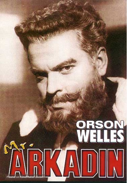 Mr. Arkadin - Brazilian DVD movie cover