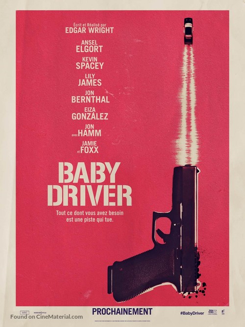 Baby Driver - French Movie Poster