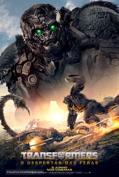 Transformers: Rise of the Beasts - Portuguese Movie Poster