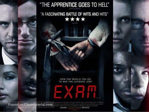 Exam - British Movie Poster