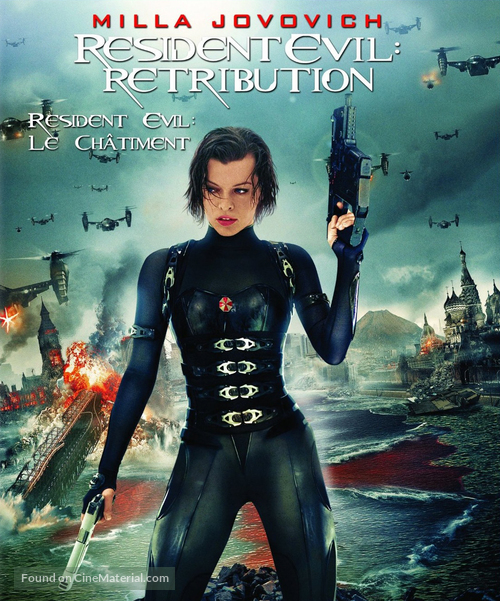 Resident Evil: Retribution - Canadian Blu-Ray movie cover