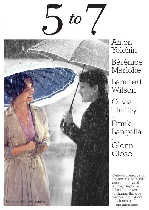 5 to 7 - DVD movie cover