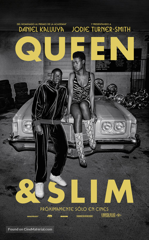 Queen &amp; Slim - Argentinian Movie Poster
