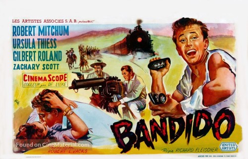 Bandido - Belgian Movie Poster