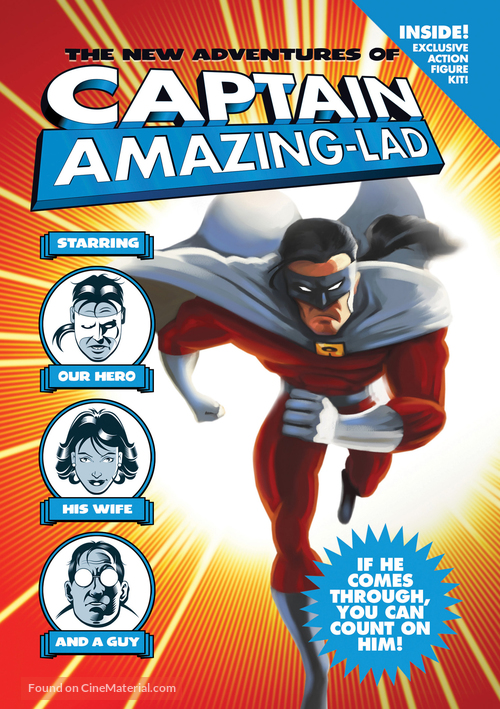 Captain Amazing Lad - DVD movie cover