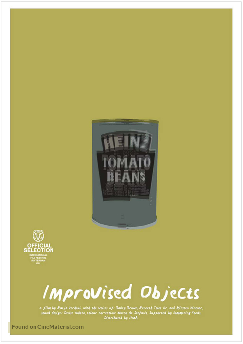 Improvised Objects - Dutch Movie Poster