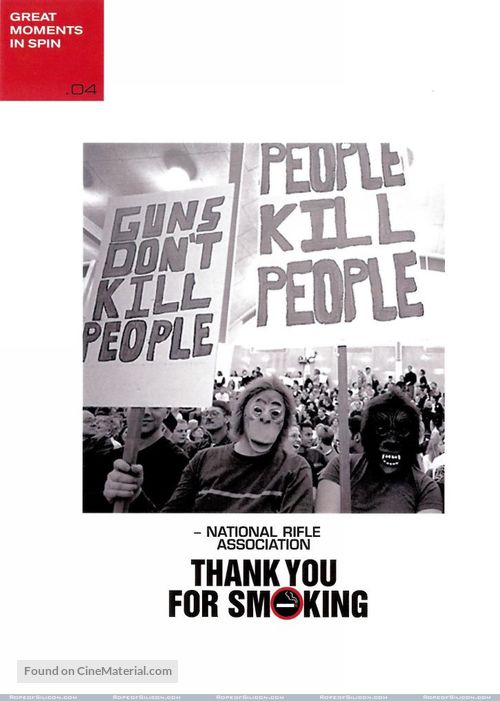 Thank You For Smoking - poster