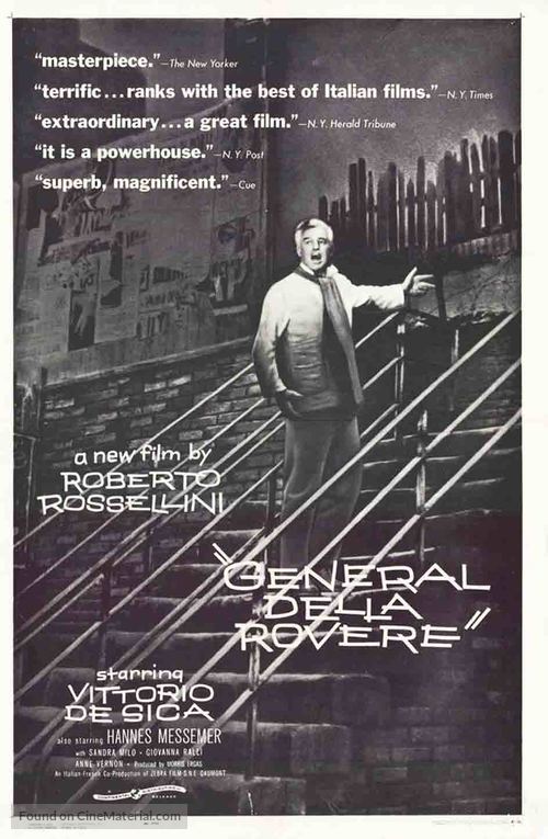 Il generale della Rovere - Movie Poster