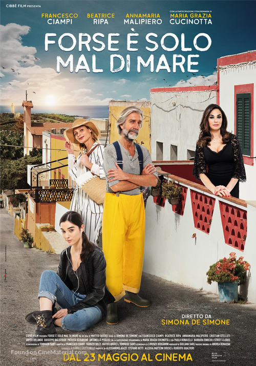 Forse &egrave; solo mal di mare - Italian Movie Poster