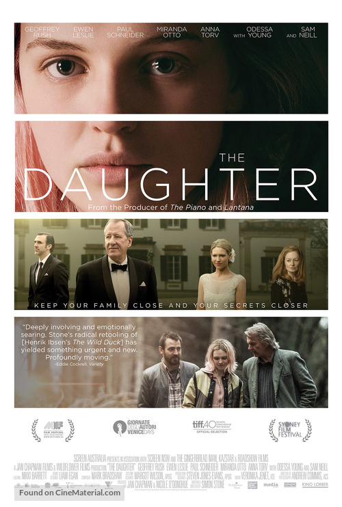 The Daughter - Movie Poster