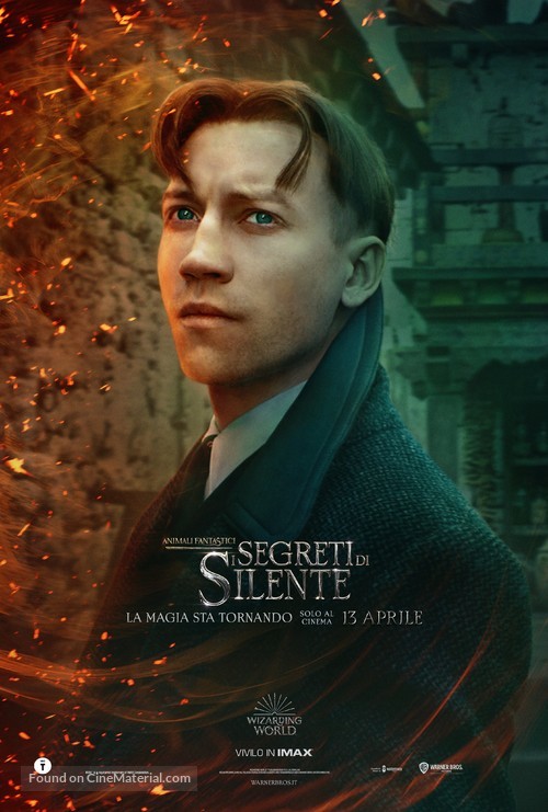 Fantastic Beasts: The Secrets of Dumbledore - Italian Movie Poster