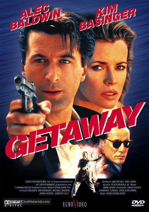 The Getaway - German DVD movie cover