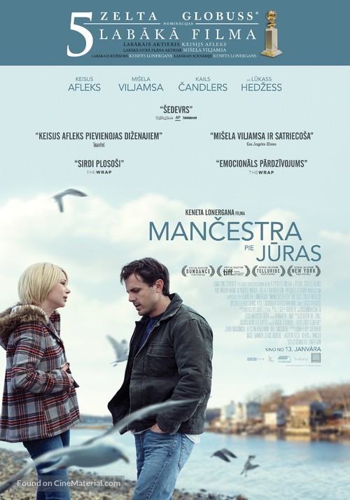 Manchester by the Sea - Latvian Movie Poster