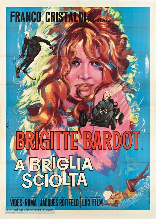 La bride sur le cou - Italian Movie Poster