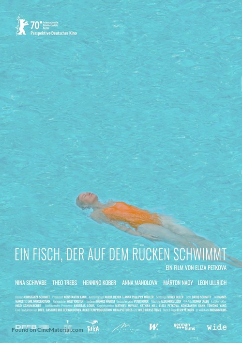Ein Fisch, der auf dem R&uuml;cken schwimmt - German Movie Poster