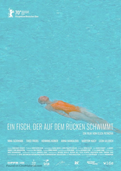 Ein Fisch, der auf dem Rücken schwimmt (2020) German movie poster