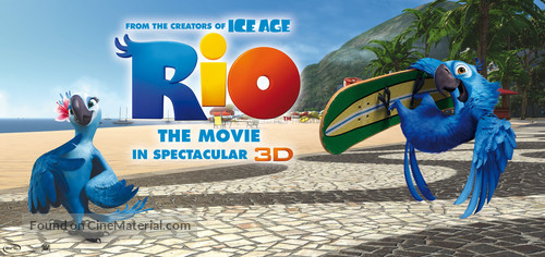 Rio - Brazilian Movie Poster