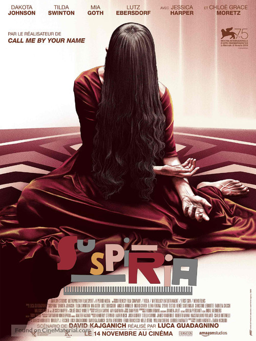 Suspiria - French Movie Poster