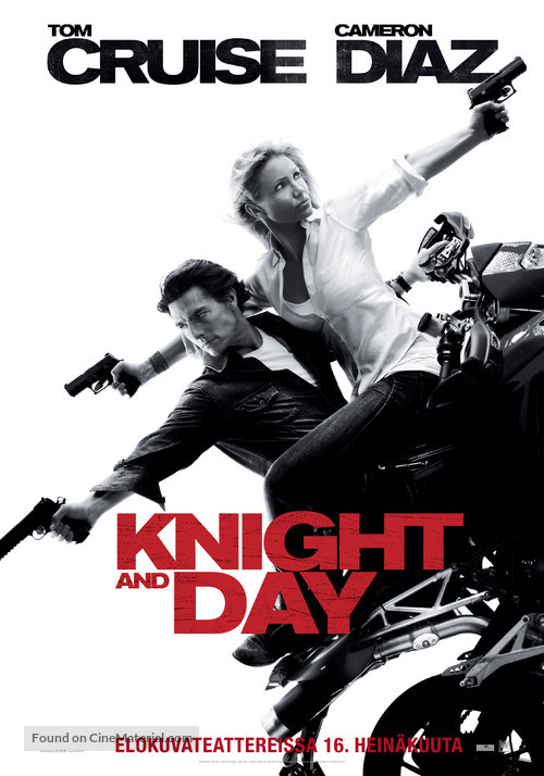 Knight and Day - Finnish Movie Poster