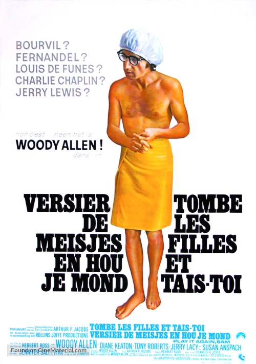 Play It Again, Sam - Belgian Movie Poster