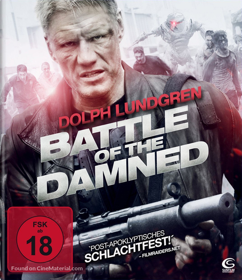 Battle of the Damned - German Blu-Ray movie cover