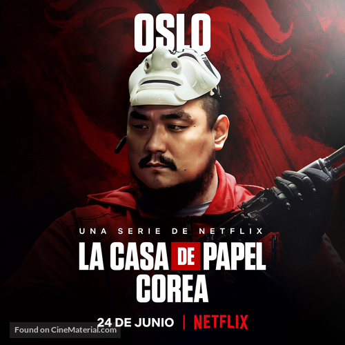 &quot;Money Heist: Korea - Joint Economic Area&quot; - Spanish Movie Poster